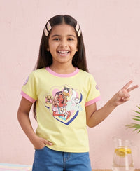 Barbie Yellow Unicorn Heart T-Shirt BATP2085