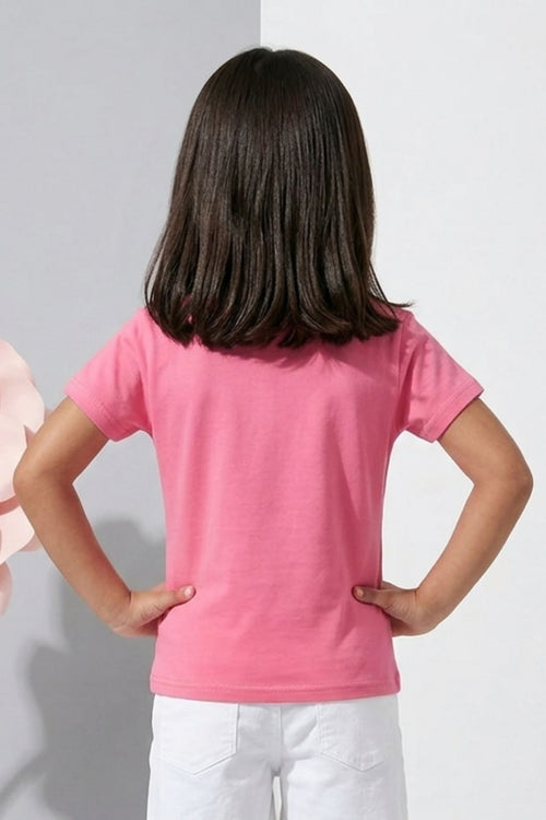 Barbie Pink Character Print T-Shirt  BATP2086