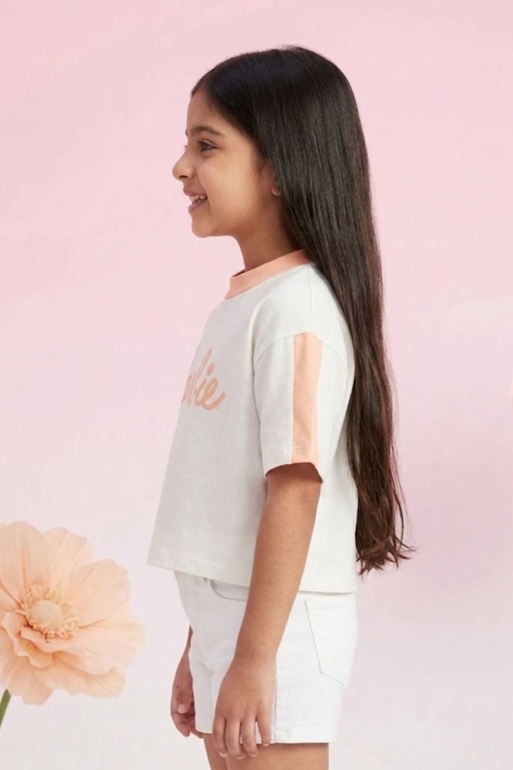 Barbie Cool White Crop Top BATP2090