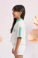 Barbie White Logo Tee BATP2090