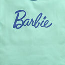 Barbie Aqua Blue Soft Cotton Logo T-Shirt for Girls
