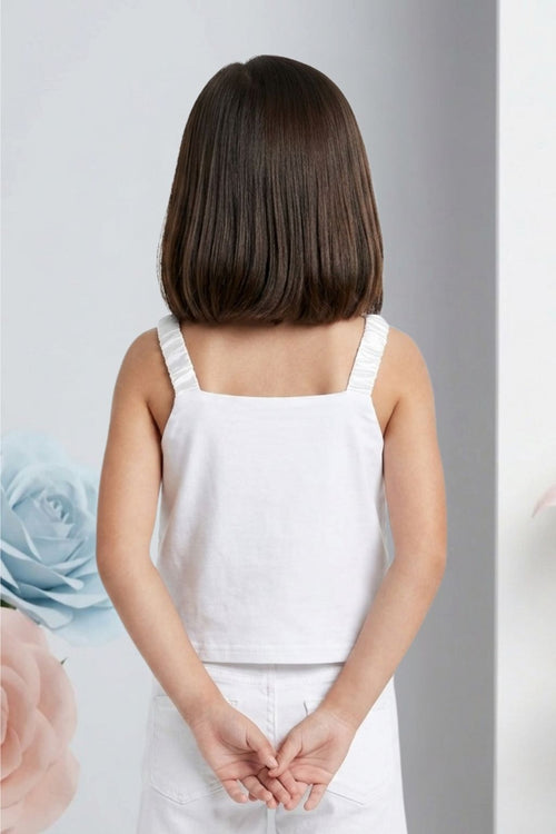Barbie Shimmered & Sequins Embellished Top BATP2094