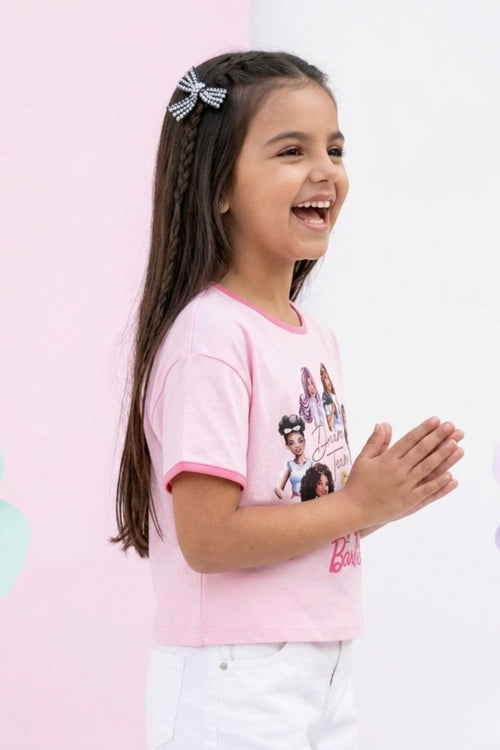 Barbie Pink Friends Graphic T-Shirt BATP2100