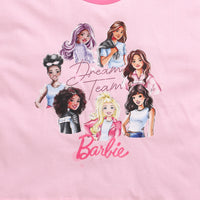 Pink Barbie Friends Graphic T-Shirt – Fun Everyday Style