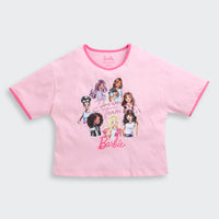 Pink Barbie Friends Graphic T-Shirt – Fun Everyday Style