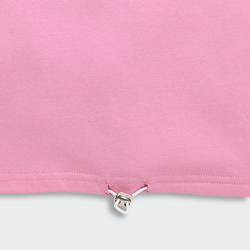Barbie Light Pink Drawstring Logo T-Shirt BATP2101