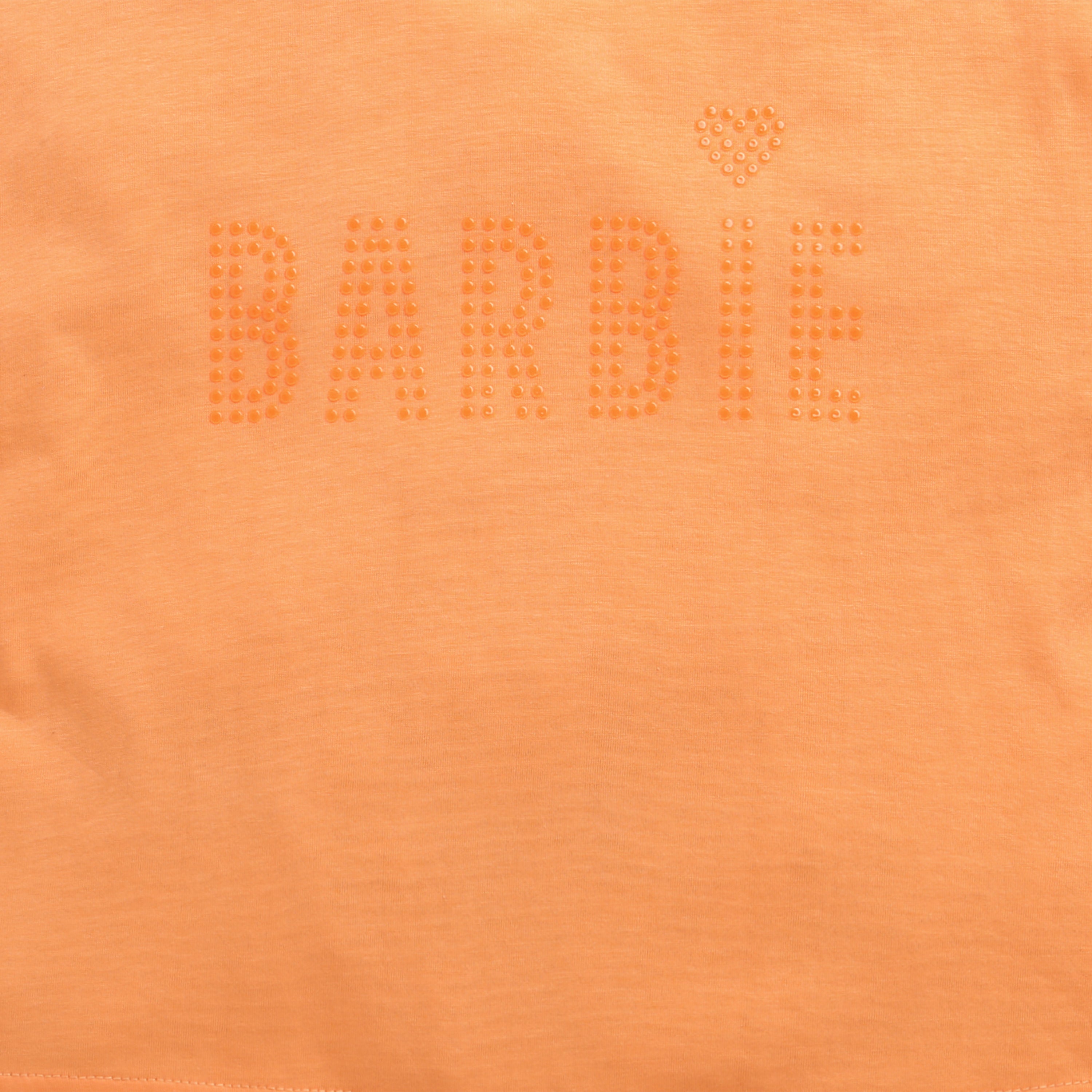 Peach Barbie Drawstring Logo Tee – Trendy Summer Essential