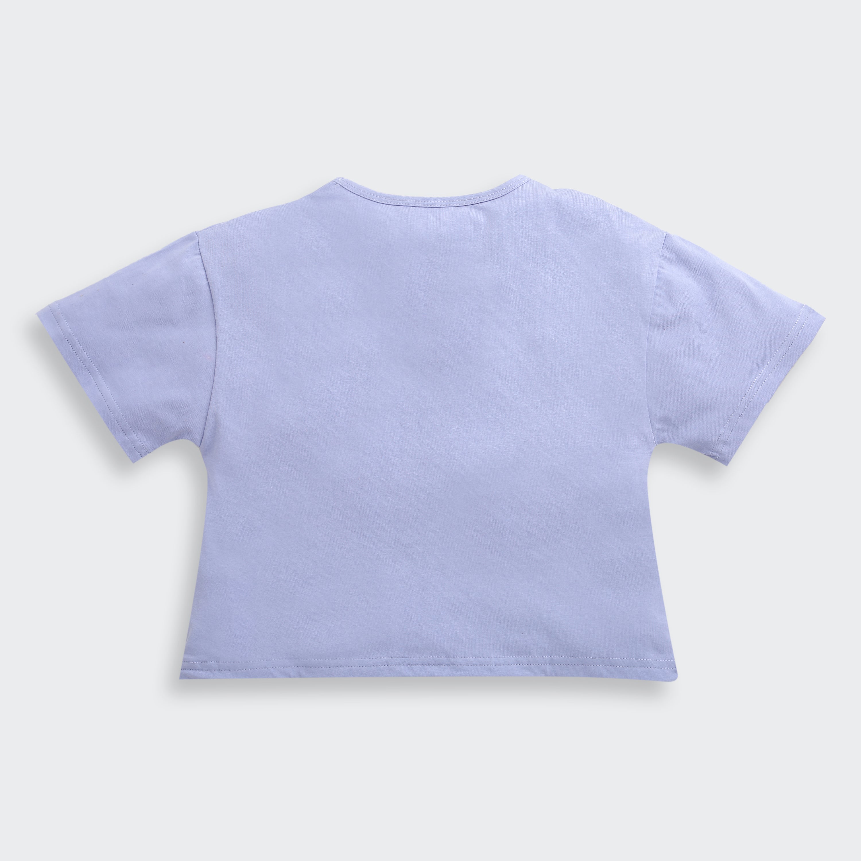 Lavender Barbie Drawstring Logo Tee – Cool Everyday Style