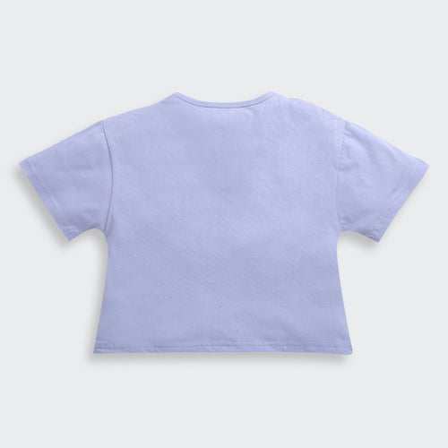Barbie Cool Lavender Drawstring Logo Tee BATP2103