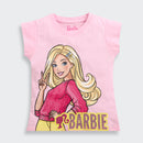 Pink Barbie Graphic T-Shirt – Iconic Character Print