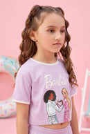 Barbie Lilac Friends Crop Tee BATP2107