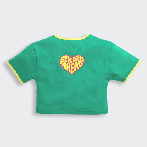 Barbie Green Friends Graphic Tee BATP2111