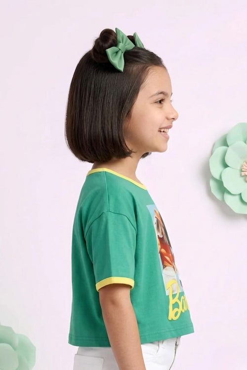 Barbie Green Friends Graphic Tee BATP2111