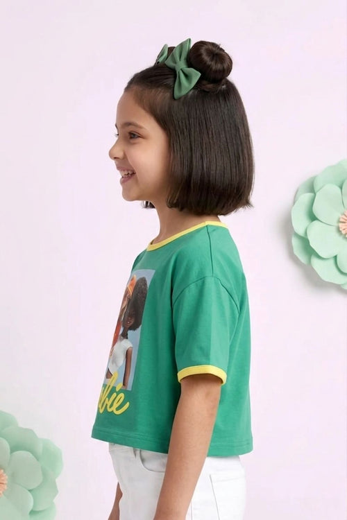 Barbie Green Friends Graphic Tee BATP2111