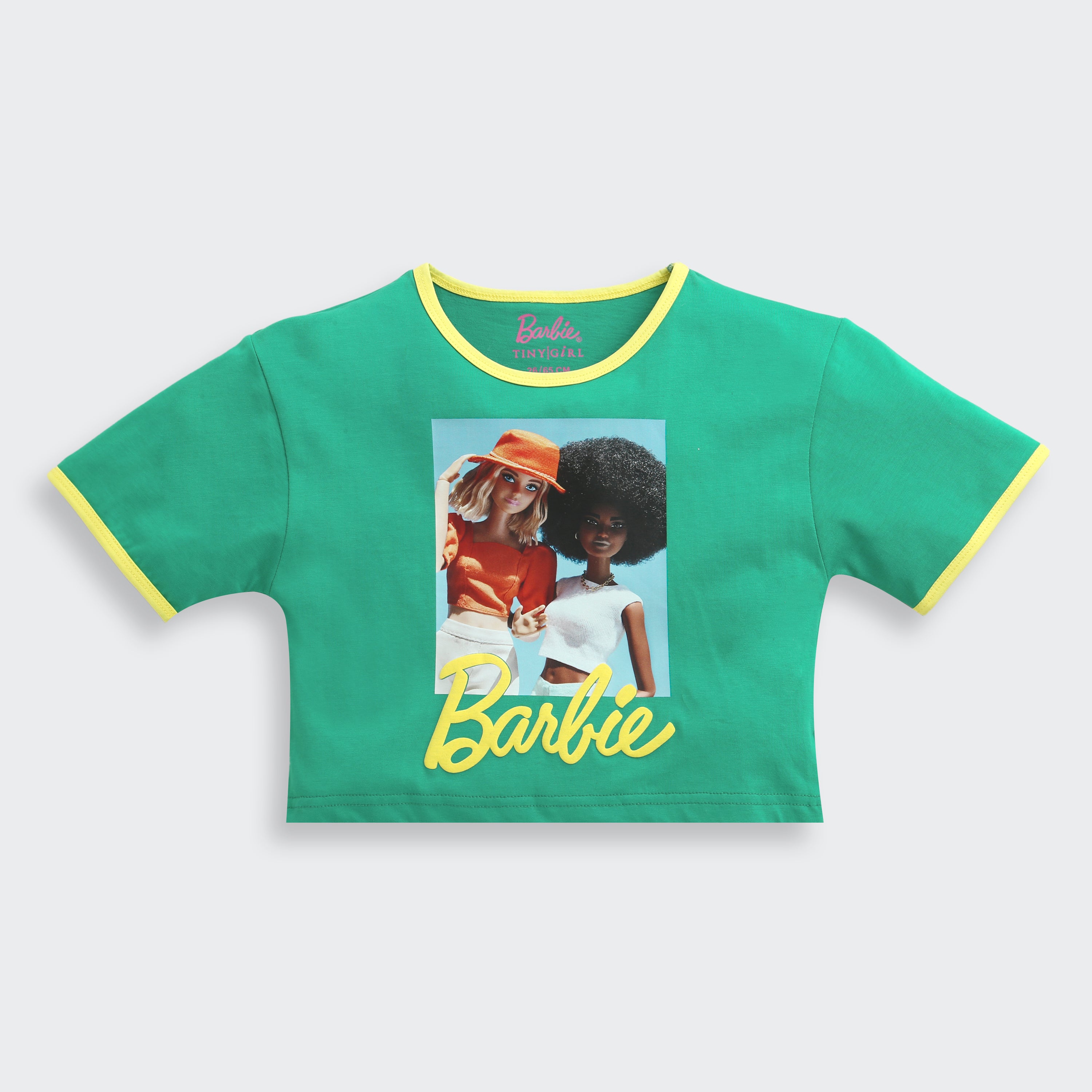 Green Barbie Friends Graphic Tee – Bright Everyday Style