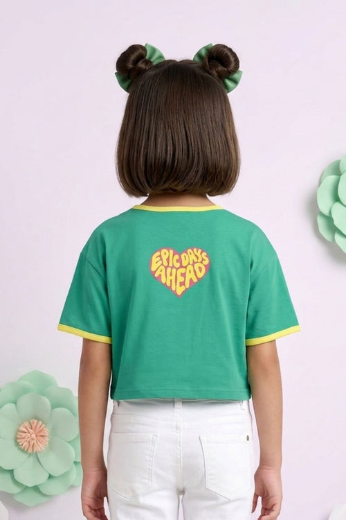 Barbie Green Friends Graphic Tee BATP2111