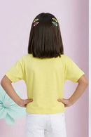 Barbie Vibrant Yellow Graphic Tee BATP2114
