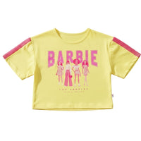 Barbie Lemon Yellow Crop Top BATP2118