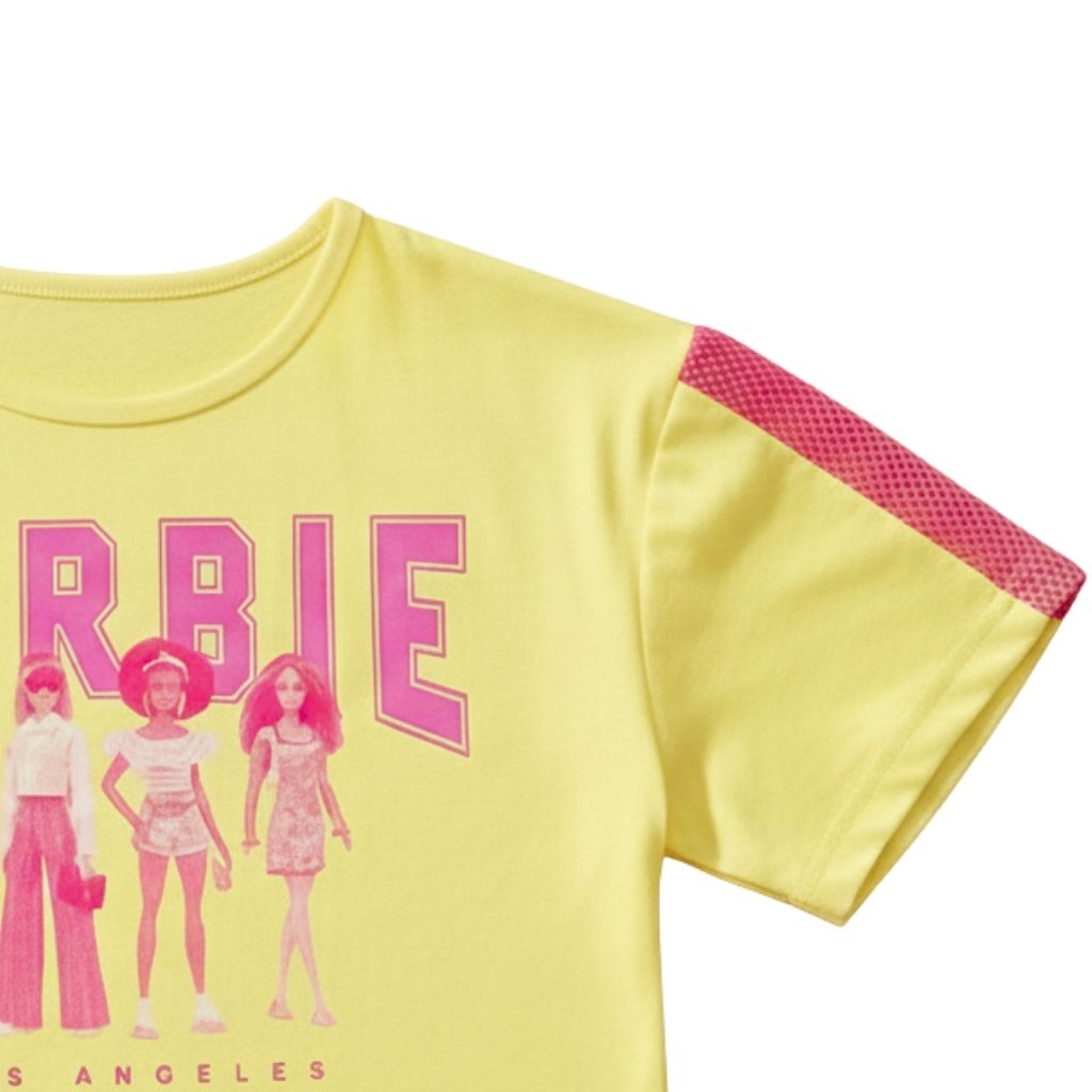 Barbie Lemon Yellow Crop Top BATP2118