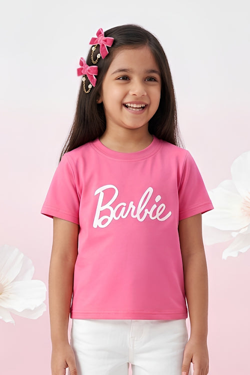 Barbie Classic Pink Logo Tee BATP2124