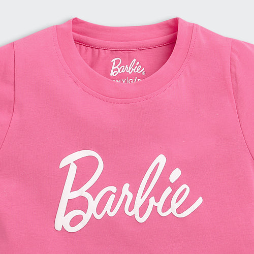 Barbie Classic Pink Logo Tee BATP2124