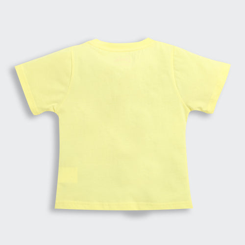 Barbie Soft Yellow Logo Tee BATP2124