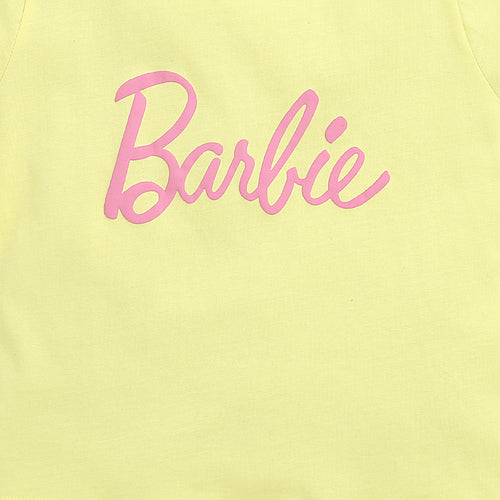 Barbie Soft Yellow Logo Tee BATP2124