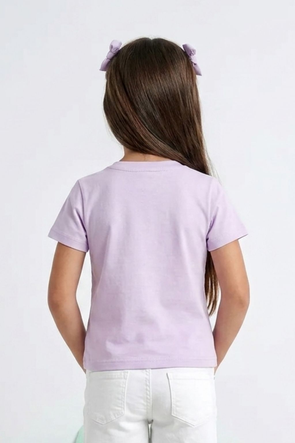 Barbie Relaxed Lilac Palm Print Tee BATP2125