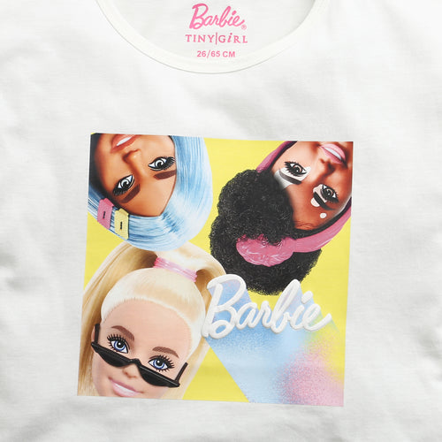 Barbie White Friends Photo Tee BATP2128