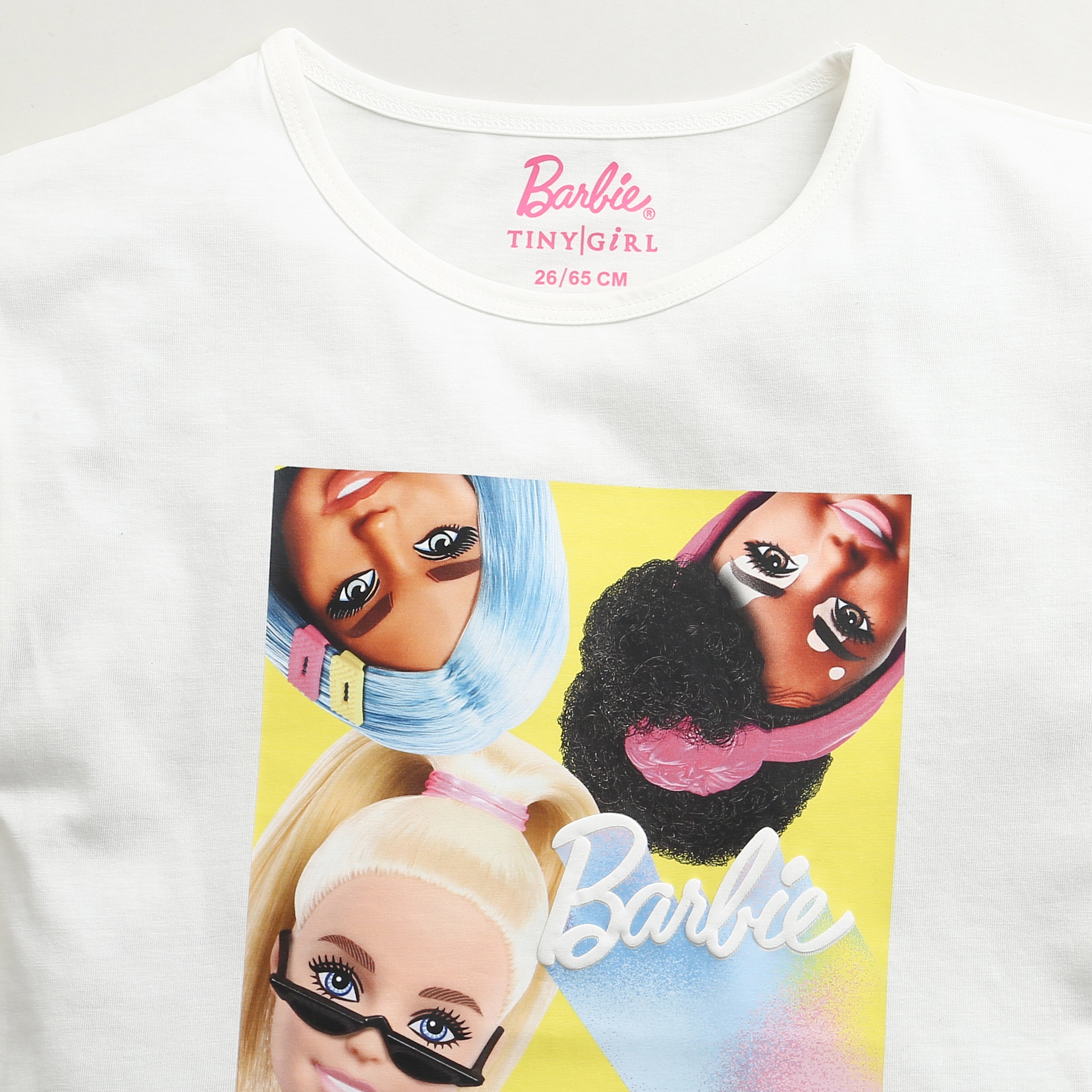White Barbie Friends Photo Tee – Cute Everyday Fashion