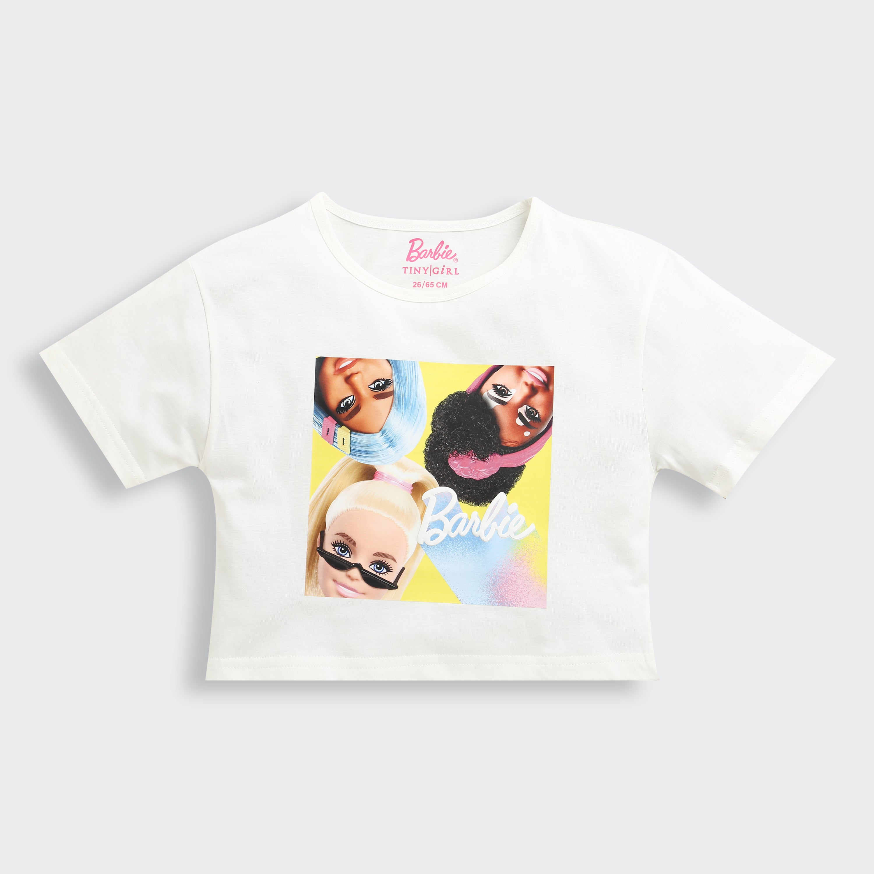 White Barbie Friends Photo Tee – Cute Everyday Fashion