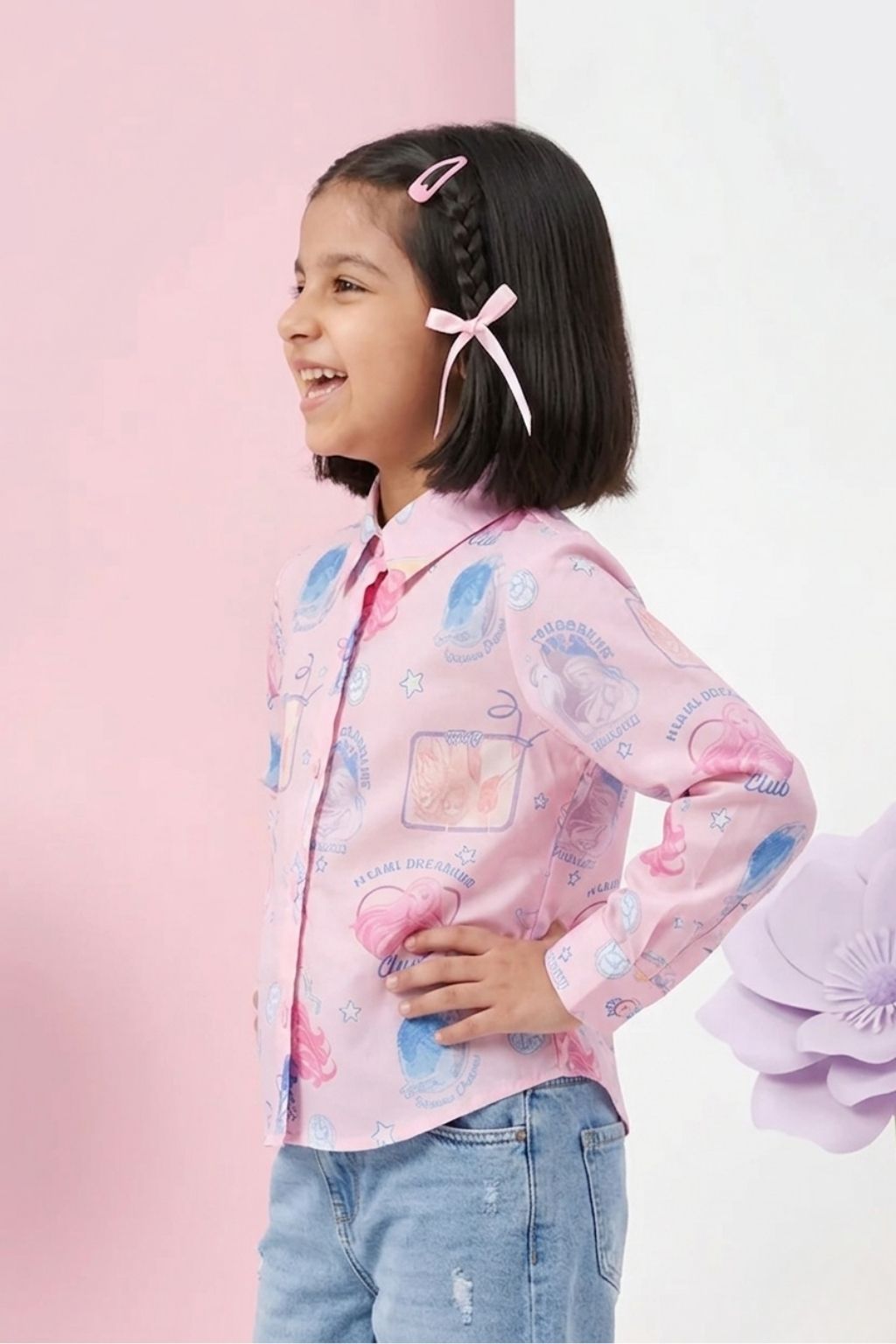 Barbie Pink Print Shirt BATP2140