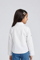 Barbie Button-Down Off-White Full Sleeve Shirt BATP2181