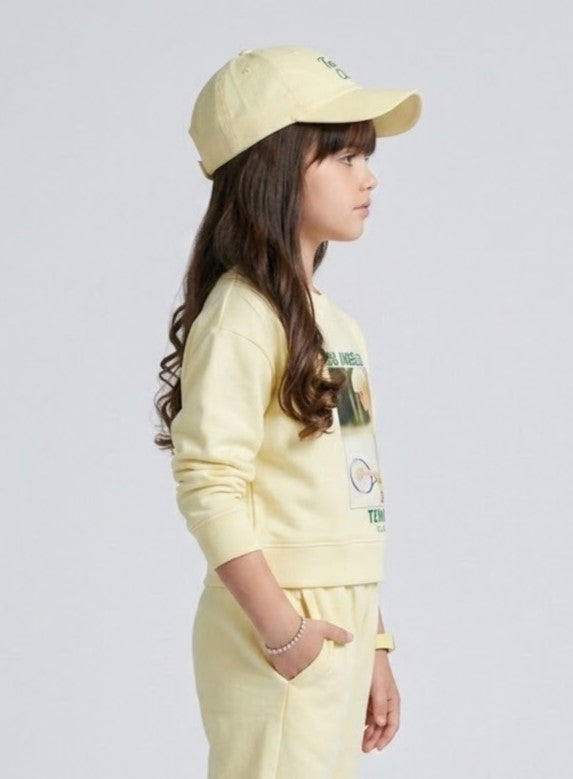 Barbie Off-White Tennis Club Graphic Sweatshirt BATP2295