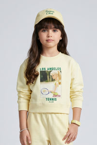 Barbie Off-White Tennis Club Graphic Sweatshirt BATP2295