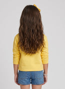 Barbie Yellow “Yay All Day” Graphic Sweatshirt BATP2298