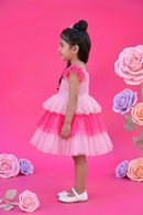 Barbie Sequin Embellished Party Wear Frock BAF204