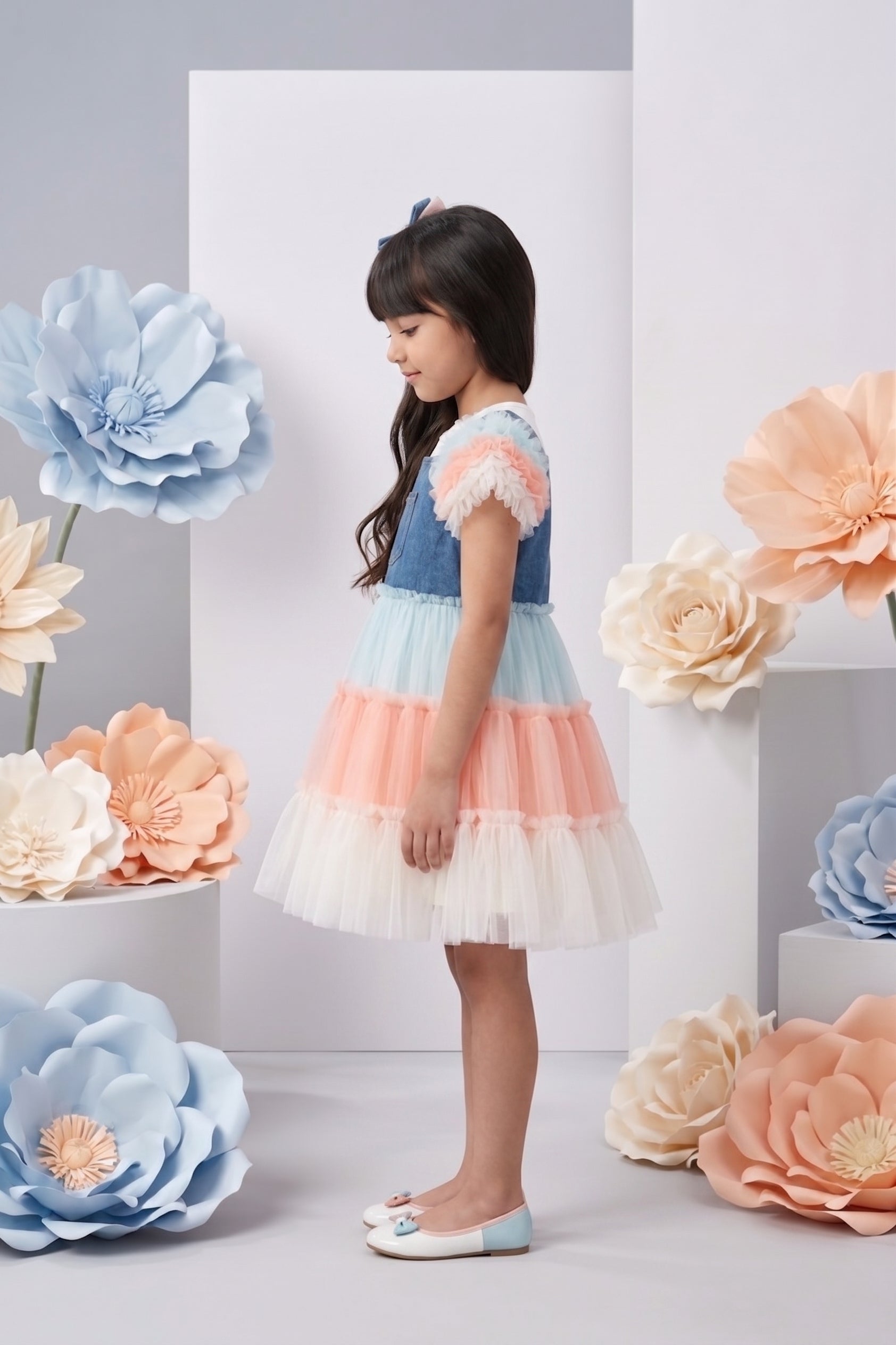 Barbie Girl Tulle Pastel Party Dress BAF247