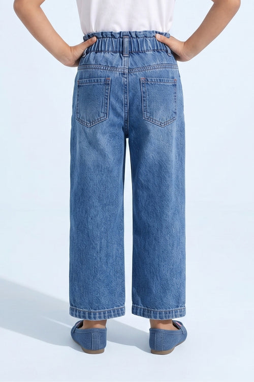 Barbie Dark Blue Heart Pop Denim Jeans BAIP0002