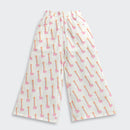 Barbie White Printed Co-Ord Set BAISET0003