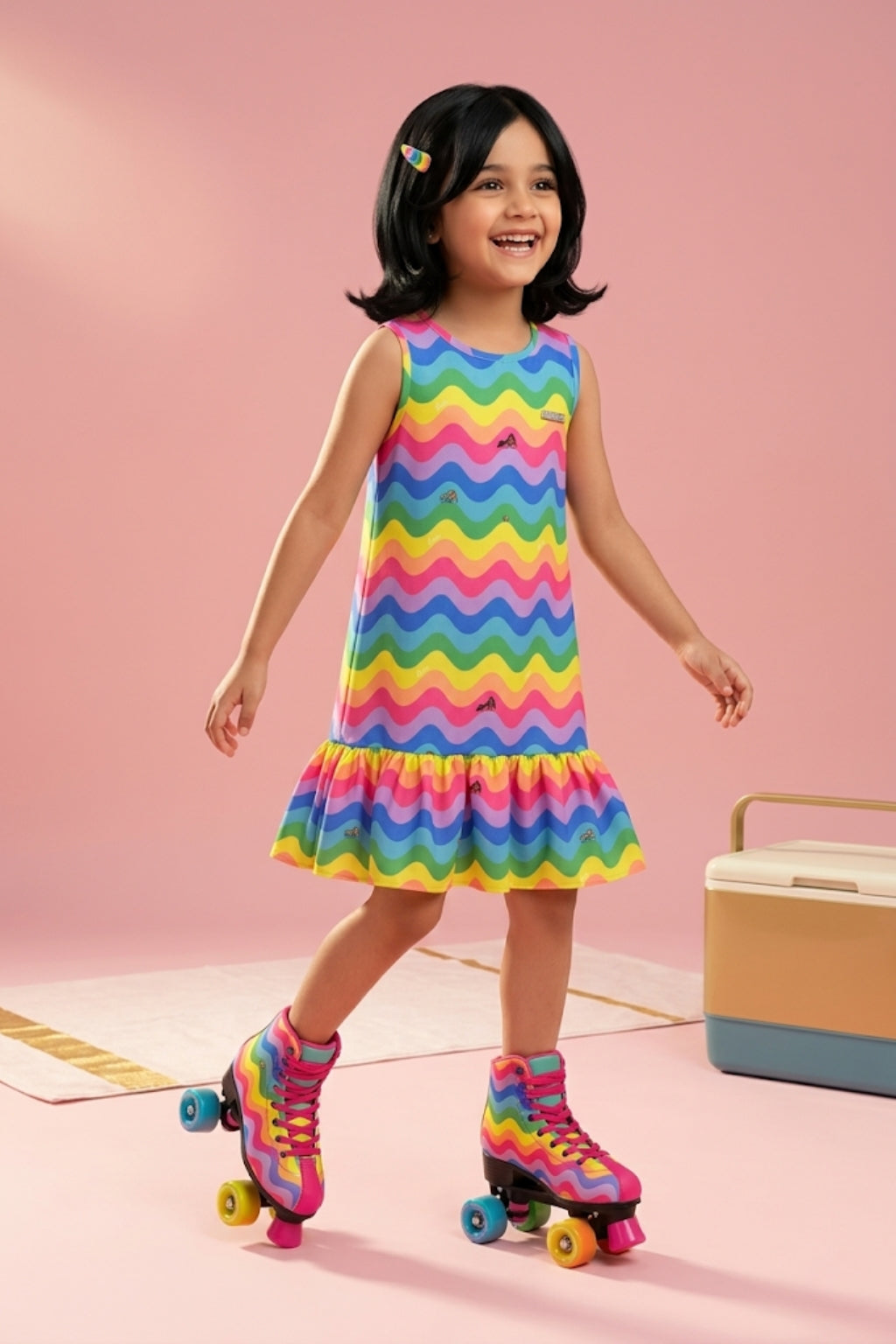 Barbie Round Neck Sleeveless Midi BAM1104