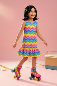 Barbie Round Neck Sleeveless Midi BAM1104