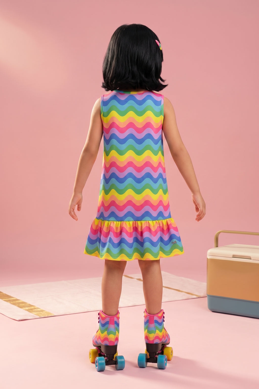 Barbie Round Neck Sleeveless Midi BAM1104