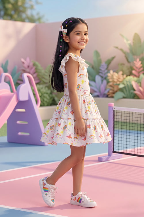 Barbie Strap Midi Frill & Cuff MidI BAM1106
