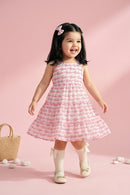 Barbie Spaghetti Strap Calf Length Midi Dress BAM1109