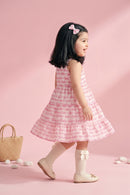 Barbie Spaghetti Strap Calf Length Midi Dress BAM1109