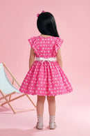Barbie Logo Printed Pink Midi BAM1113