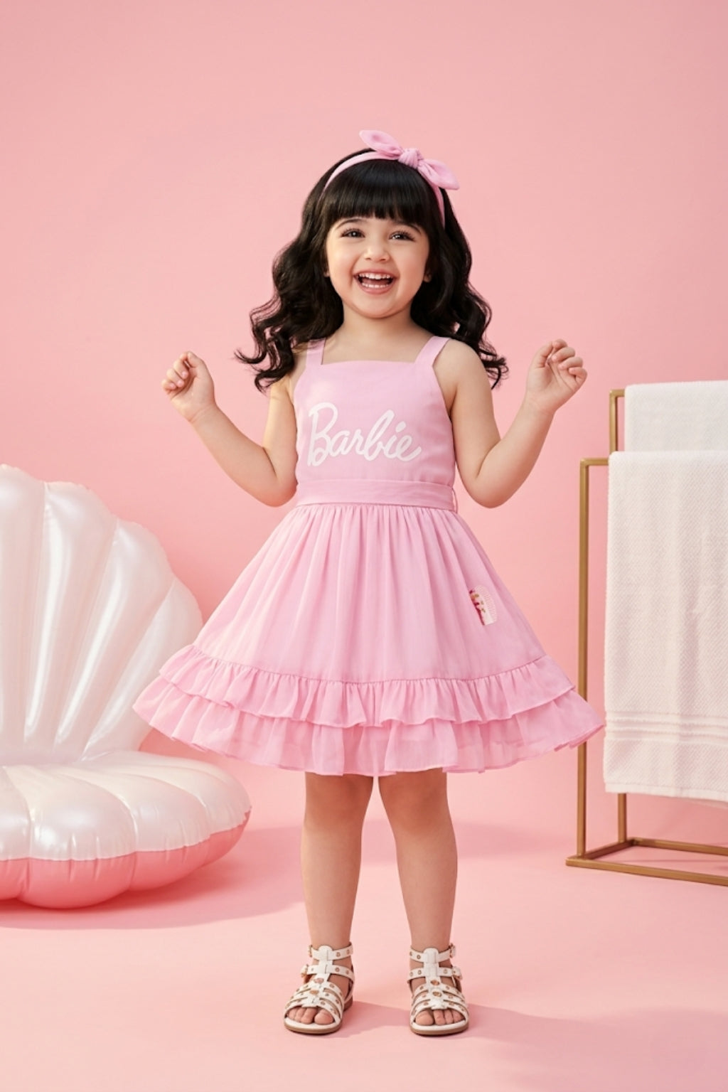 Barbie Spaghetti Strap Midi BAM1115