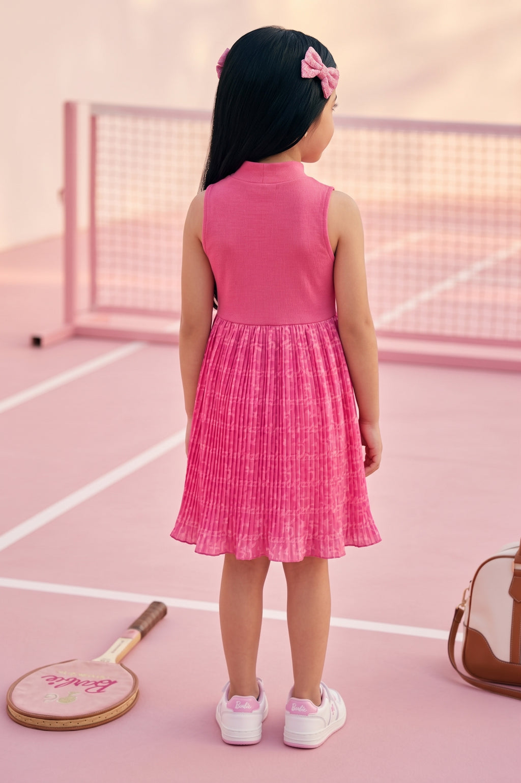 Barbie Round Neck Knitted Top Pleated BAM1116