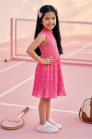 Barbie Round Neck Knitted Top Pleated BAM1116